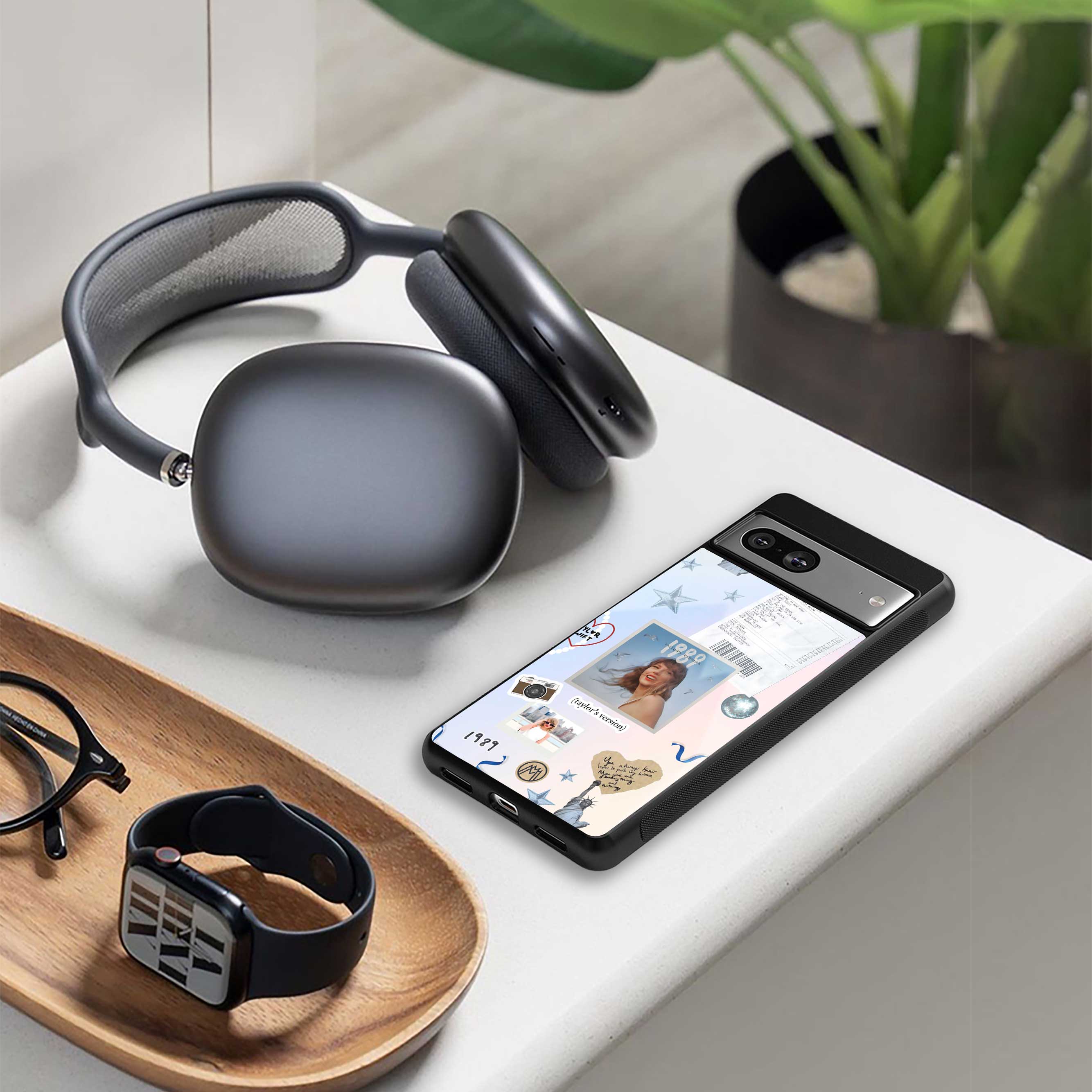 taylor mix back phone cover | glass case for iphone 14 pro