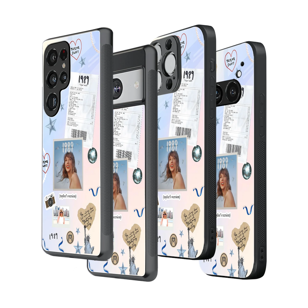 Stylish Glass Back Case for All Smartphones – iPhone, Samsung, OnePlus, Pixel, Redmi, Oppo, Vivo, Motorola