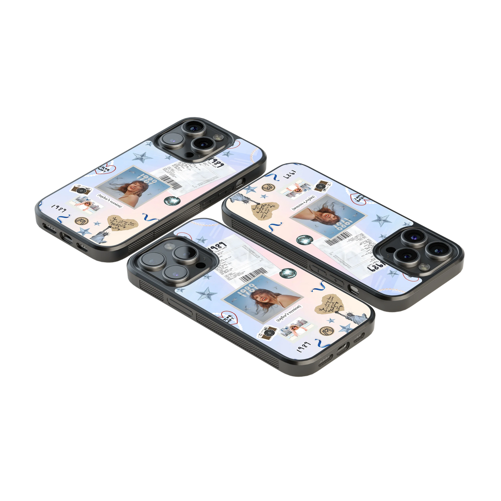 Luxury Glass Back Mobile Cover for iPhone, Samsung Galaxy, OnePlus, Pixel, Redmi & More