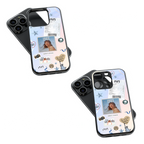 Trendy Glass Back Mobile Case for iPhone, Samsung, Redmi, OnePlus, Google Pixel, Motorola