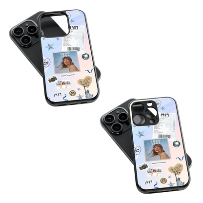 Trendy Glass Back Mobile Case for iPhone, Samsung, Redmi, OnePlus, Google Pixel, Motorola
