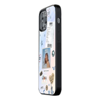 Slim Glass Back Phone Case for Multiple Brands – iPhone, Samsung, Redmi, OnePlus, Oppo, Vivo