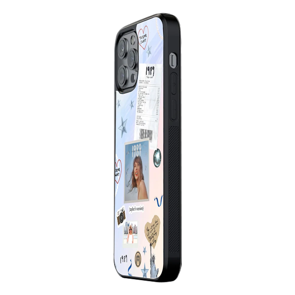 Slim Glass Back Phone Case for Multiple Brands – iPhone, Samsung, Redmi, OnePlus, Oppo, Vivo