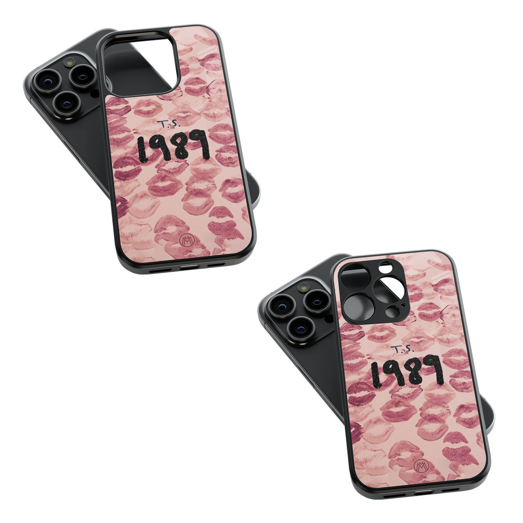 Trendy Glass Back Mobile Case for iPhone, Samsung, Redmi, OnePlus, Google Pixel, Motorola