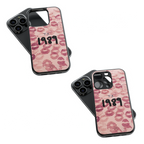 Trendy Glass Back Mobile Case for iPhone, Samsung, Redmi, OnePlus, Google Pixel, Motorola