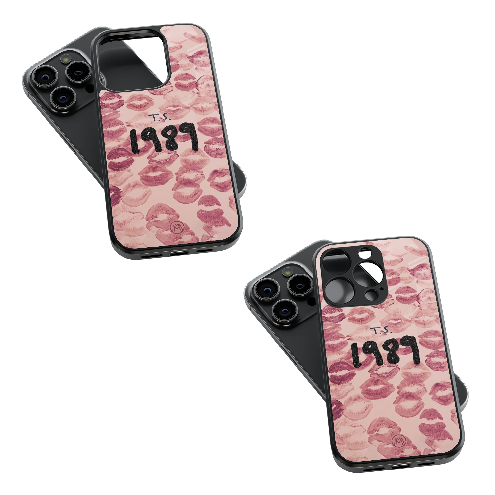 Trendy Glass Back Mobile Case for iPhone, Samsung, Redmi, OnePlus, Google Pixel, Motorola