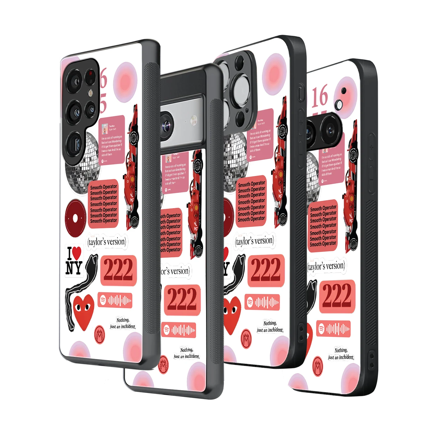 Stylish Glass Back Case for All Smartphones – iPhone, Samsung, OnePlus, Pixel, Redmi, Oppo, Vivo, Motorola