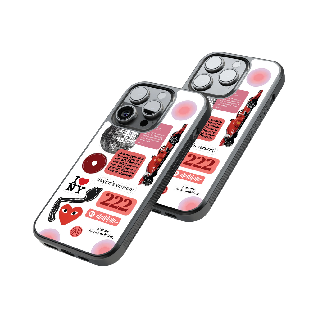 Protective Glass Back Phone Case Compatible with iPhone, Samsung, OnePlus, Pixel & More