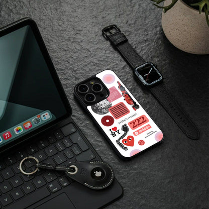 taylor swift fusion back phone cover | glass case for Google Pixel 8