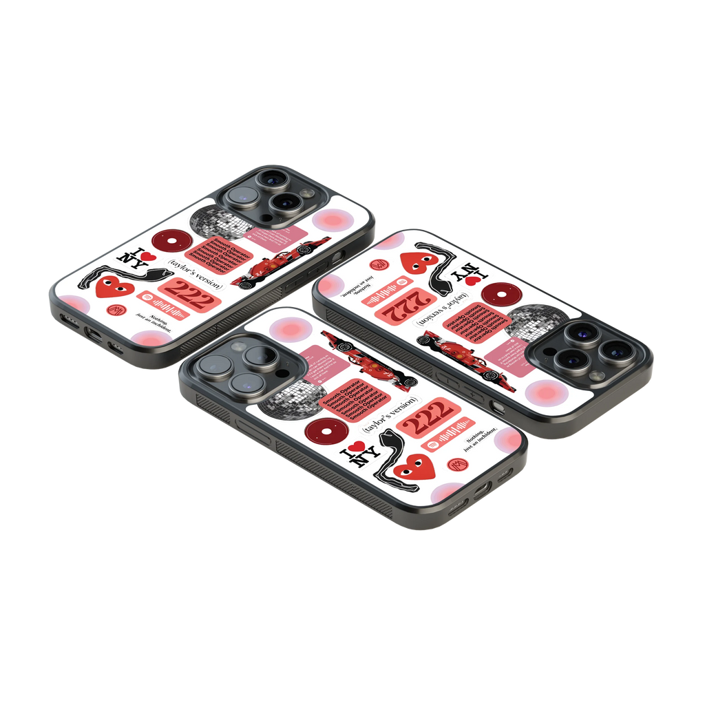 Luxury Glass Back Mobile Cover for iPhone, Samsung Galaxy, OnePlus, Pixel, Redmi & More