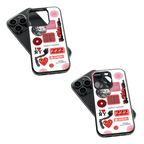 Trendy Glass Back Mobile Case for iPhone, Samsung, Redmi, OnePlus, Google Pixel, Motorola