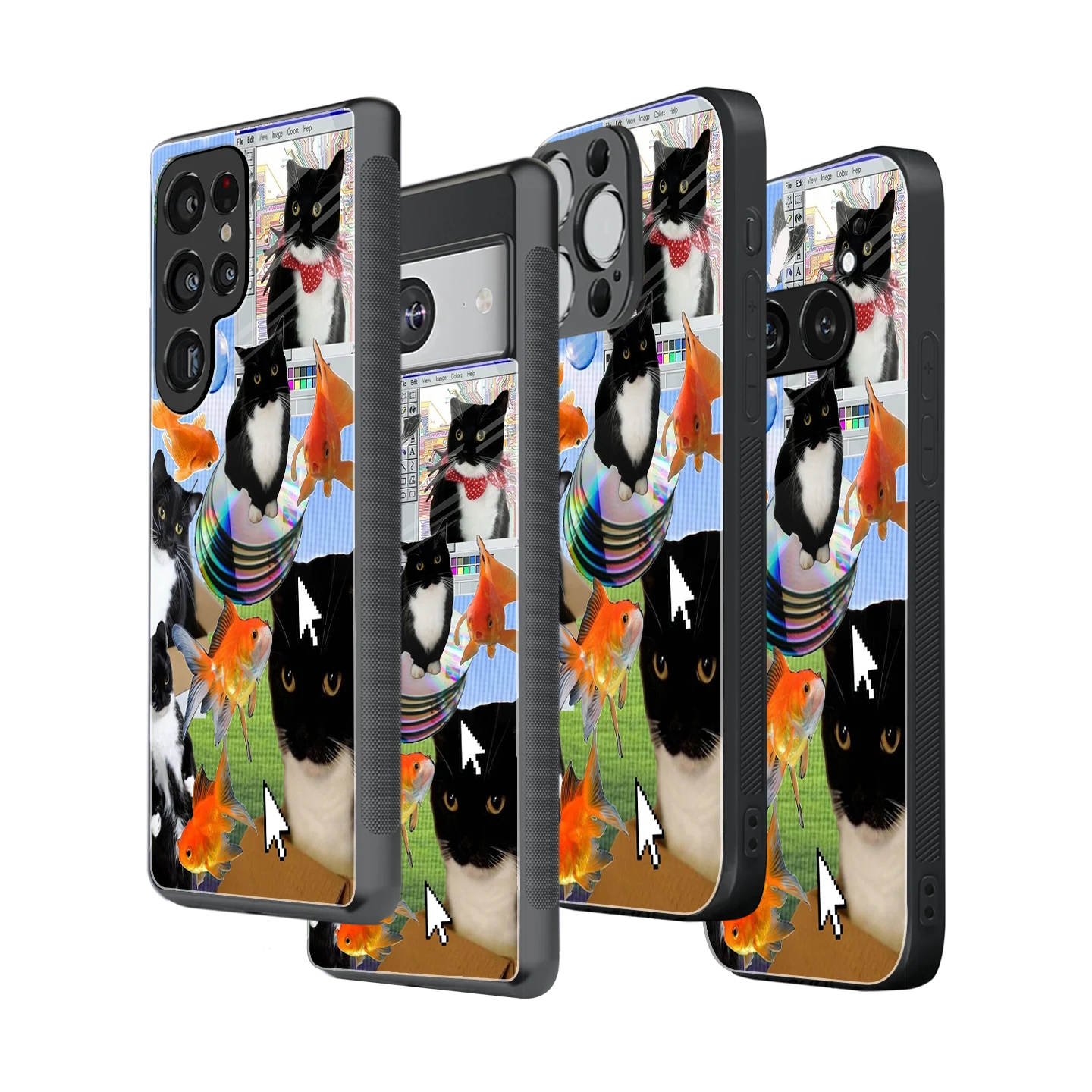 Stylish Glass Back Case for All Smartphones iPhone, Samsung, OnePlus, Pixel, Redmi, Oppo, Vivo, Motorola