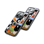 Protective Glass Back Phone Case Compatible with iPhone, Samsung, OnePlus, Pixel & More