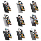 Durable Glass Back Mobile Case for iPhone, Samsung, OnePlus, Google Pixel, Redmi, Vivo, Oppo