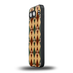 ted checkered pattern back phone cover | glass case for oneplus nord 4