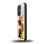teddy back phone cover | glass case for oneplus nord ce 3