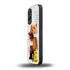 teddy back phone cover | glass case for oneplus nord ce 4 lite