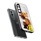 teddy back phone cover | glass case for oneplus nord ce 4