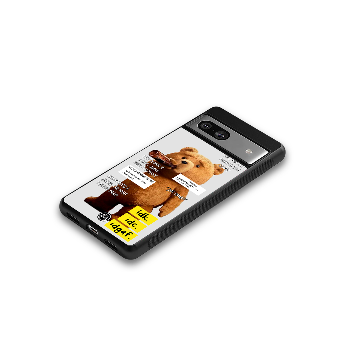 teddy back phone cover | glass case for Google Pixel 7