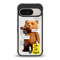 teddy back phone cover | glass case for google pixel 9