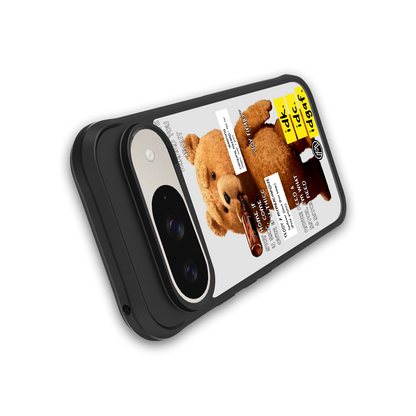 teddy back phone cover | glass case for google pixel 9