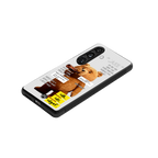 teddy back phone cover | glass case for samsung galaxy s24 fe