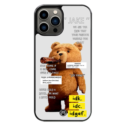 Premium Glass Back Mobile Phone Cover for iPhone, Samsung, OnePlus, Google Pixel, Redmi, Oppo, Vivo & Realme