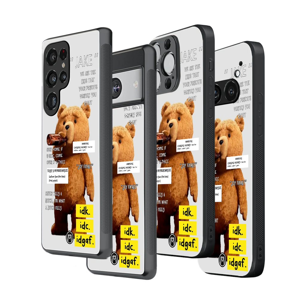 Stylish Glass Back Case for All Smartphones – iPhone, Samsung, OnePlus, Pixel, Redmi, Oppo, Vivo, Motorola