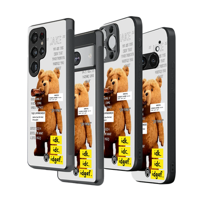 Stylish Glass Back Case for All Smartphones – iPhone, Samsung, OnePlus, Pixel, Redmi, Oppo, Vivo, Motorola