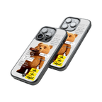 Protective Glass Back Phone Case Compatible with iPhone, Samsung, OnePlus, Pixel & More
