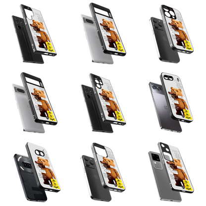 Durable Glass Back Mobile Case for iPhone, Samsung, OnePlus, Google Pixel, Redmi, Vivo, Oppo