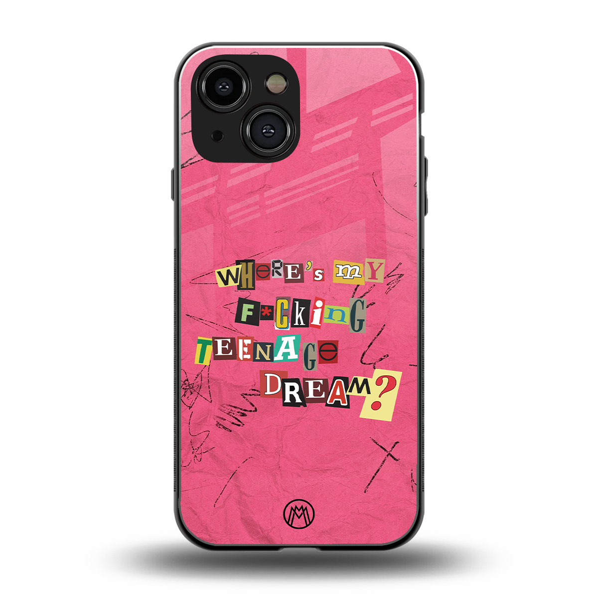 teenage dream back phone cover | glass case for iphone 13 mini