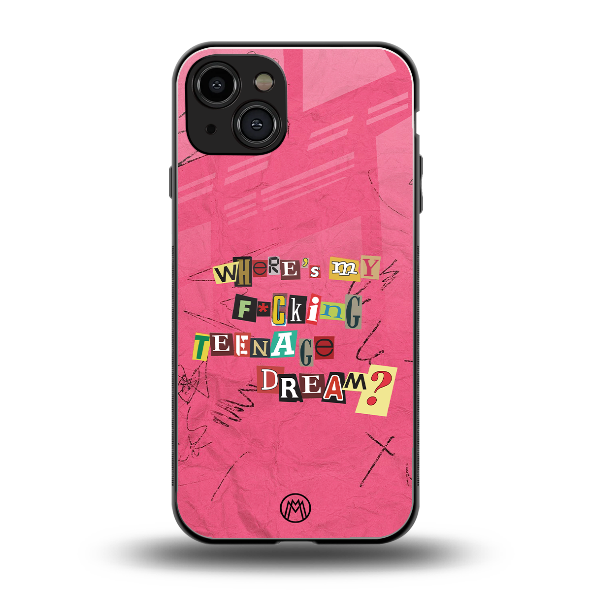 teenage dream back phone cover | glass case for iphone 15