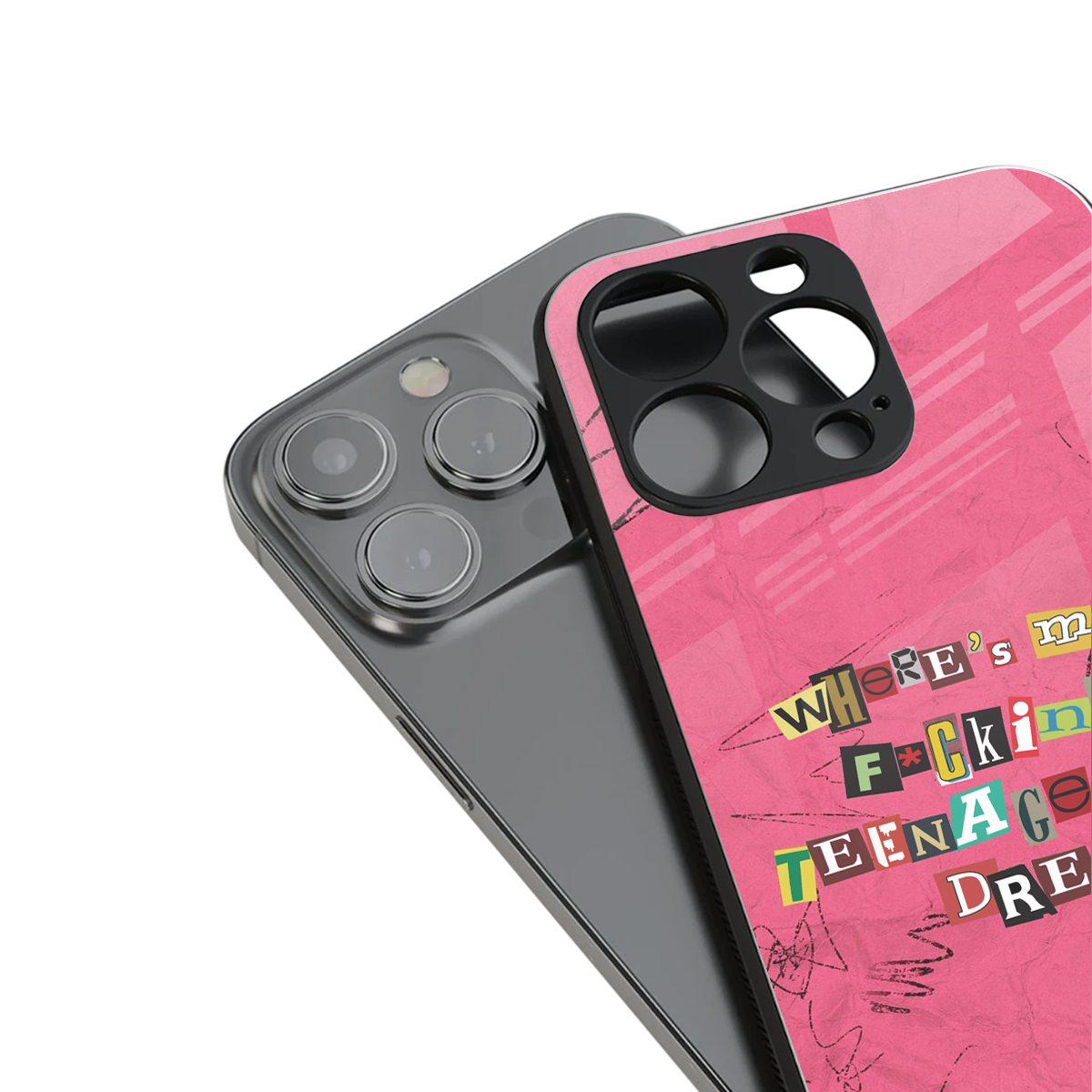 teenage dream back phone cover | glass case for iphone 13 mini