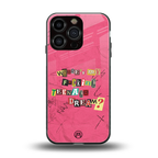 teenage dream back phone cover | glass case for iphone 16 pro