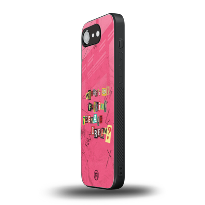 teenage dream back phone cover | glass case for iphone 16e