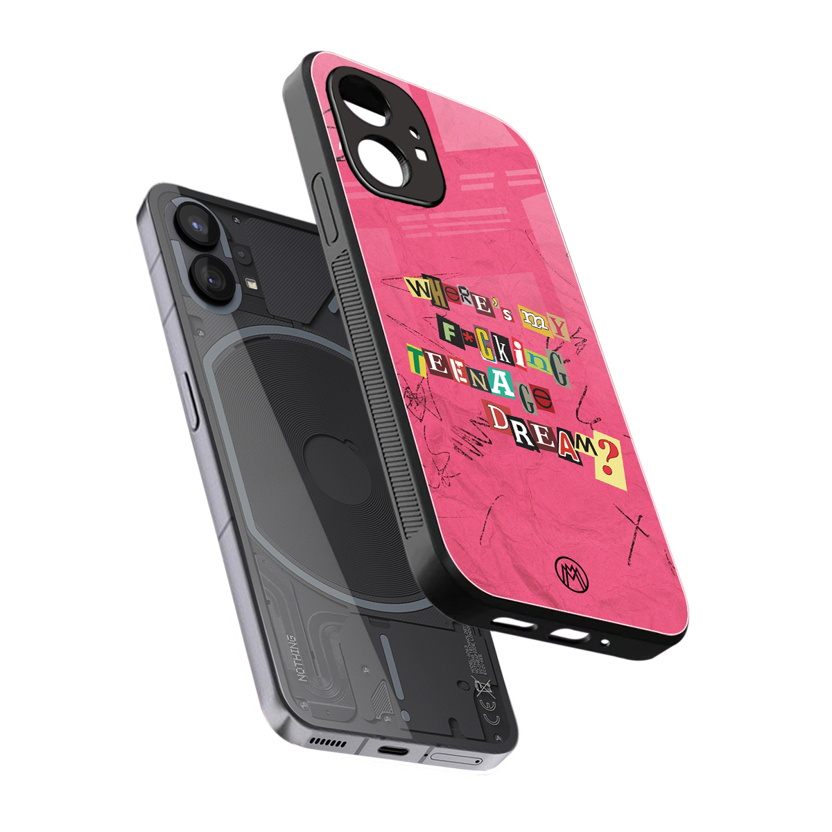 teenage dream back phone cover | glass case for nothing phone 1