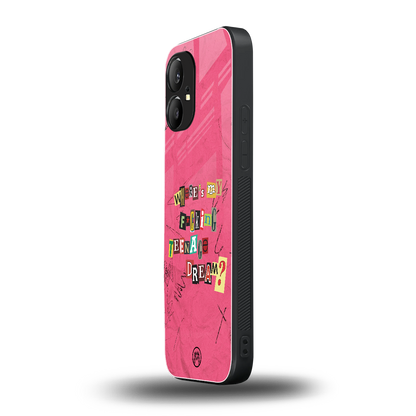 teenage dream back phone cover | glass case for nothing phone 1