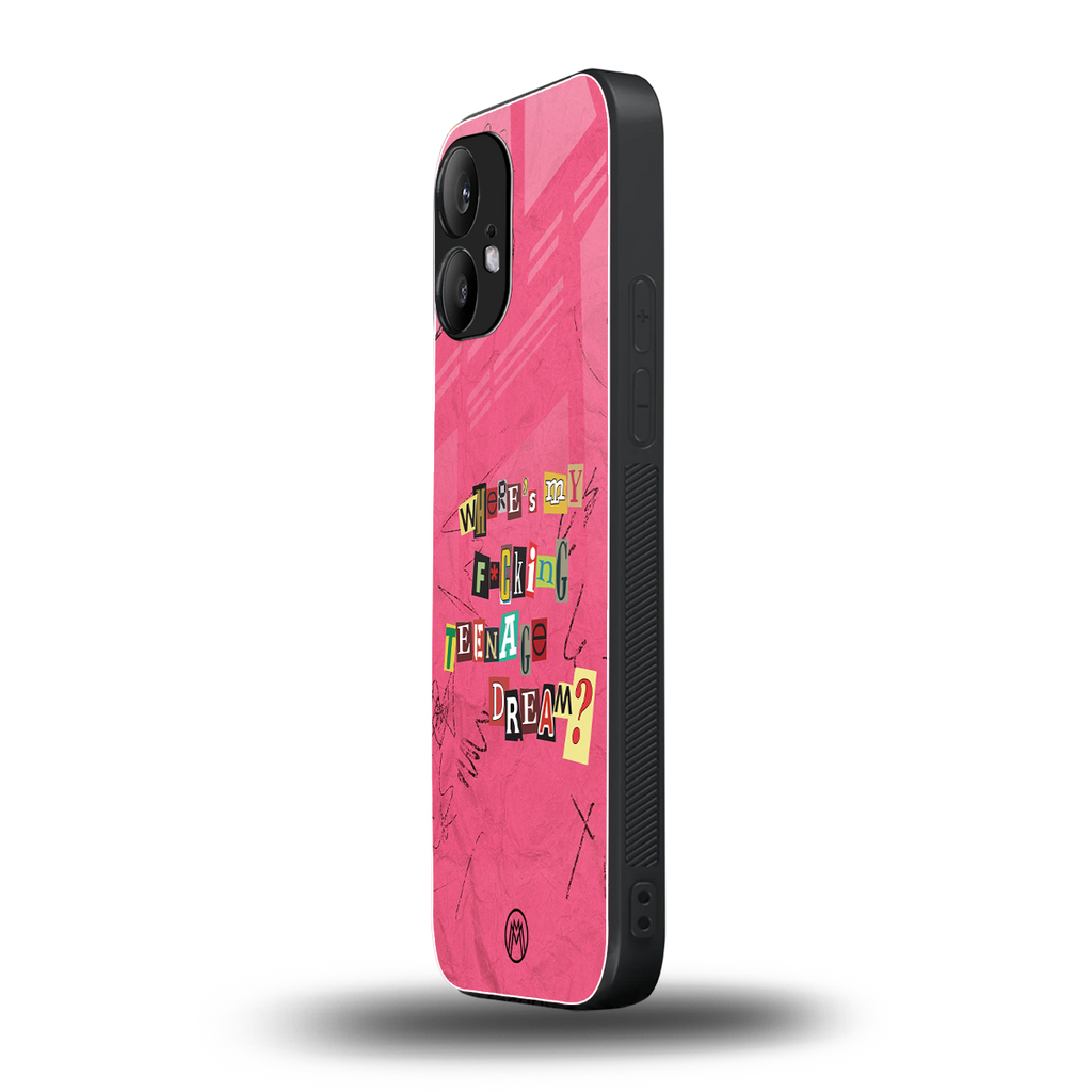 teenage dream back phone cover | glass case for nothing phone 2