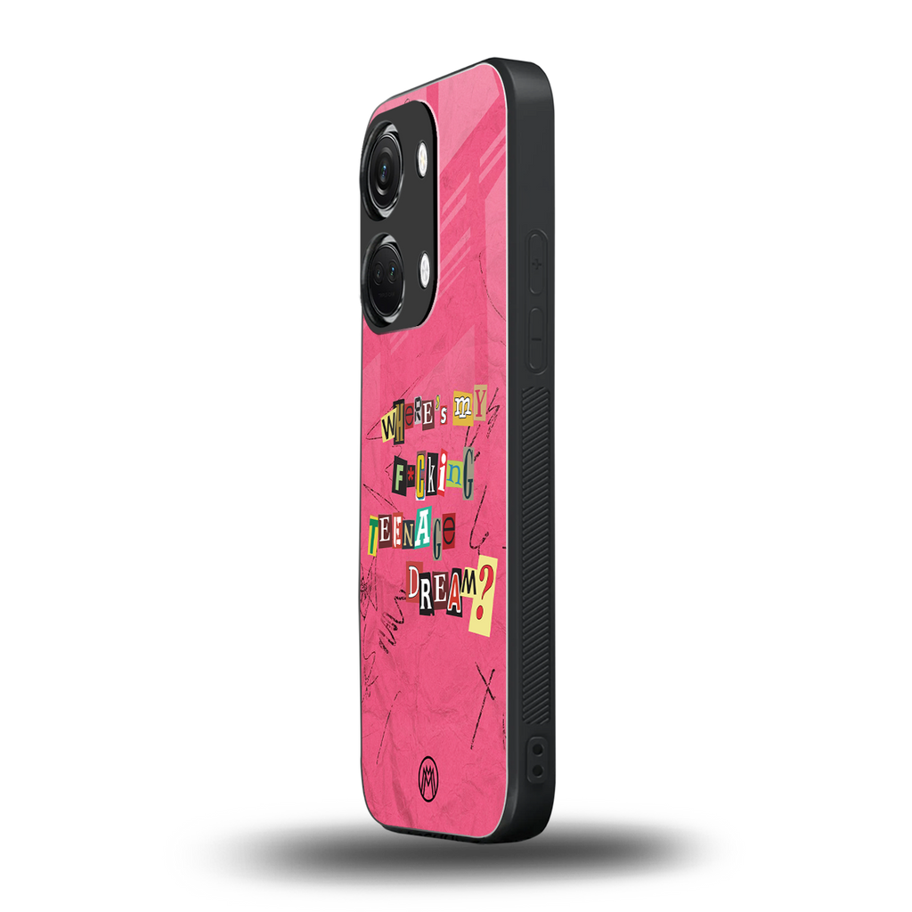 teenage dream back phone cover | glass case for oneplus nord 3