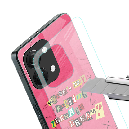 teenage dream back phone cover | glass case for oneplus nord 3