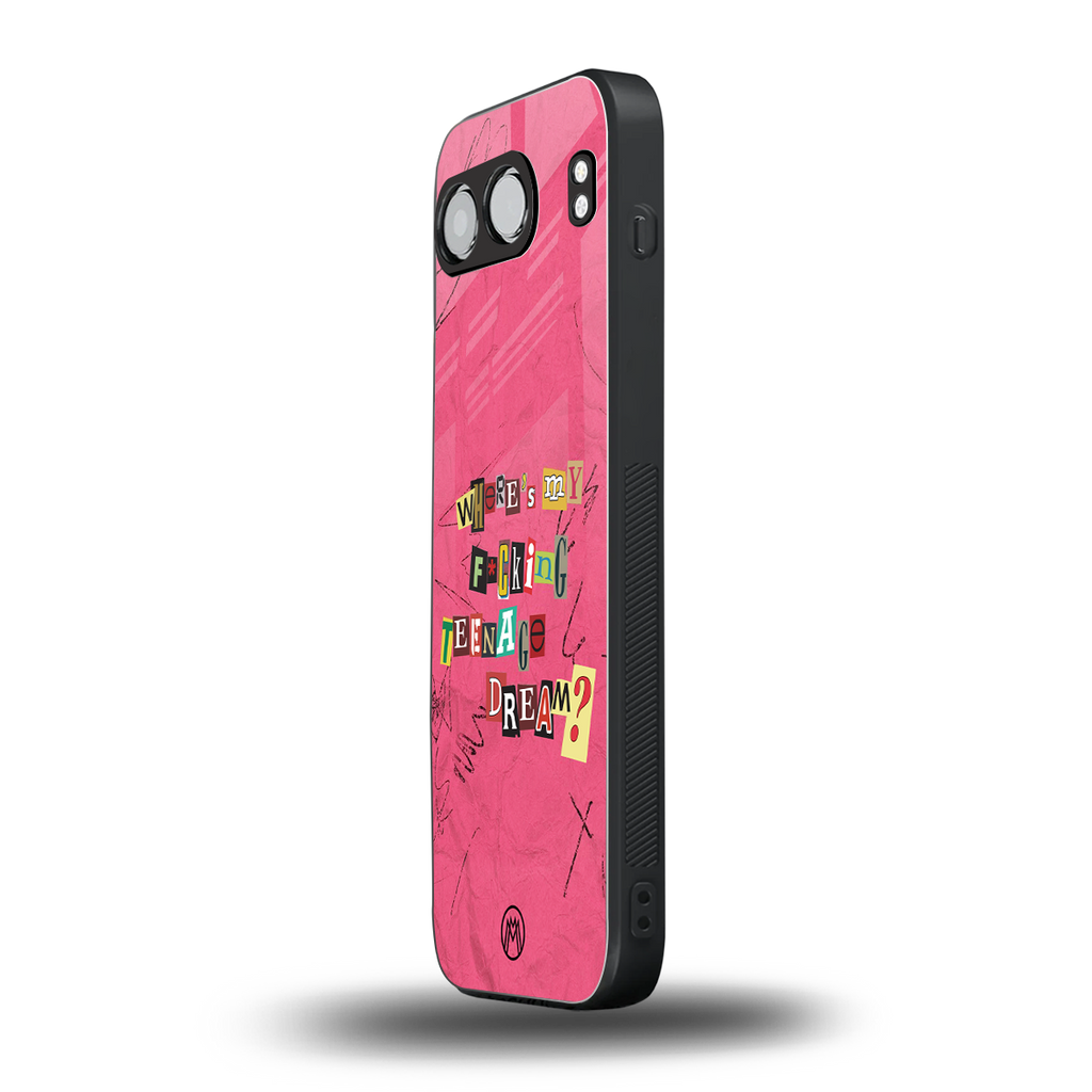 teenage dream back phone cover | glass case for oneplus nord 4