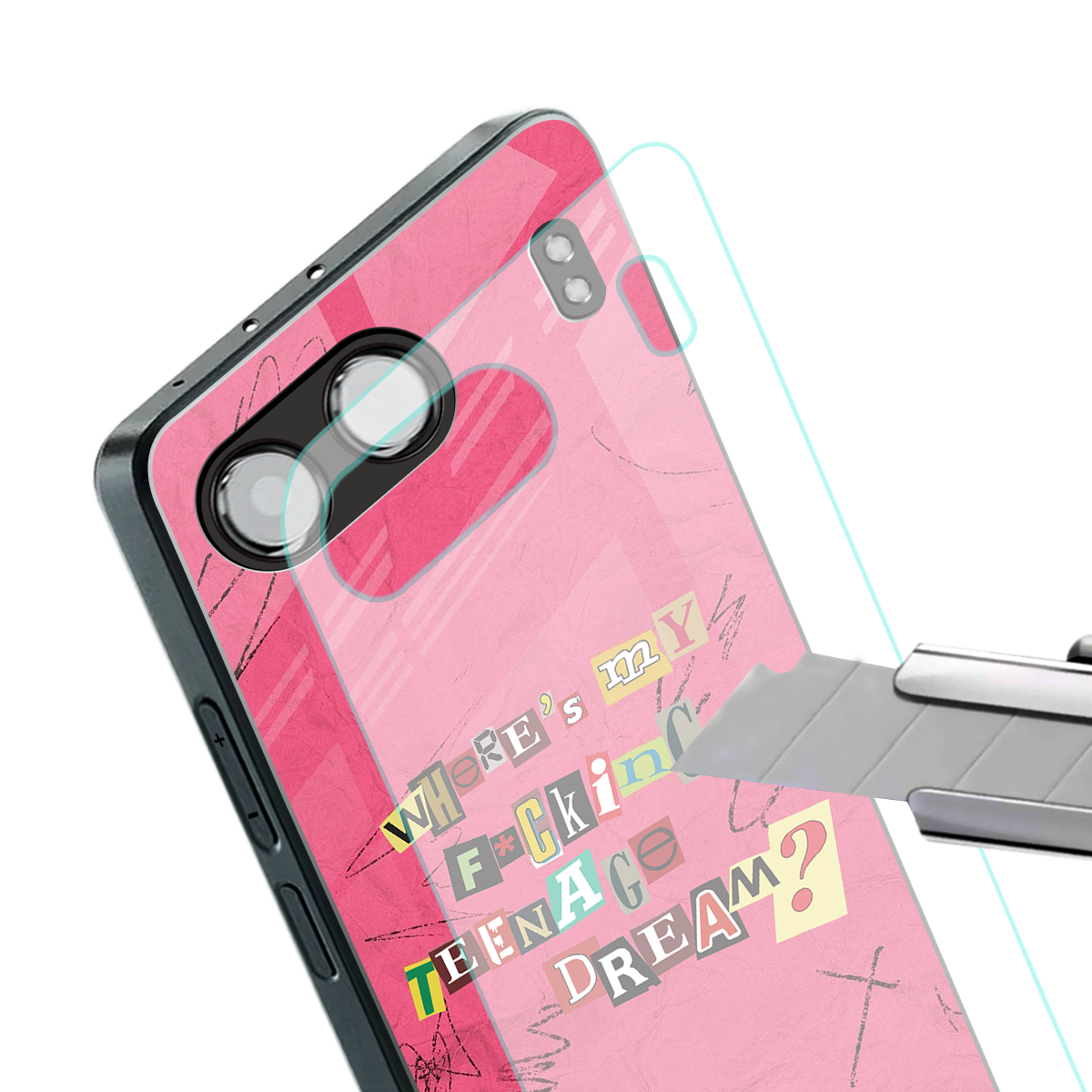 teenage dream back phone cover | glass case for oneplus nord 4