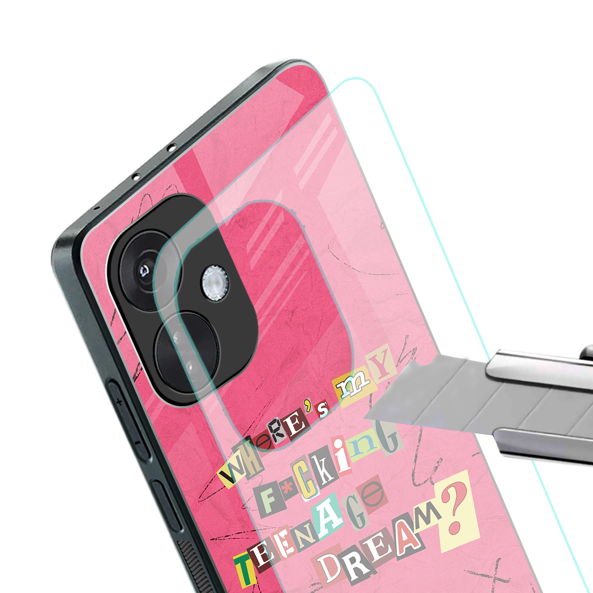 teenage dream back phone cover | glass case for oneplus nord ce 3