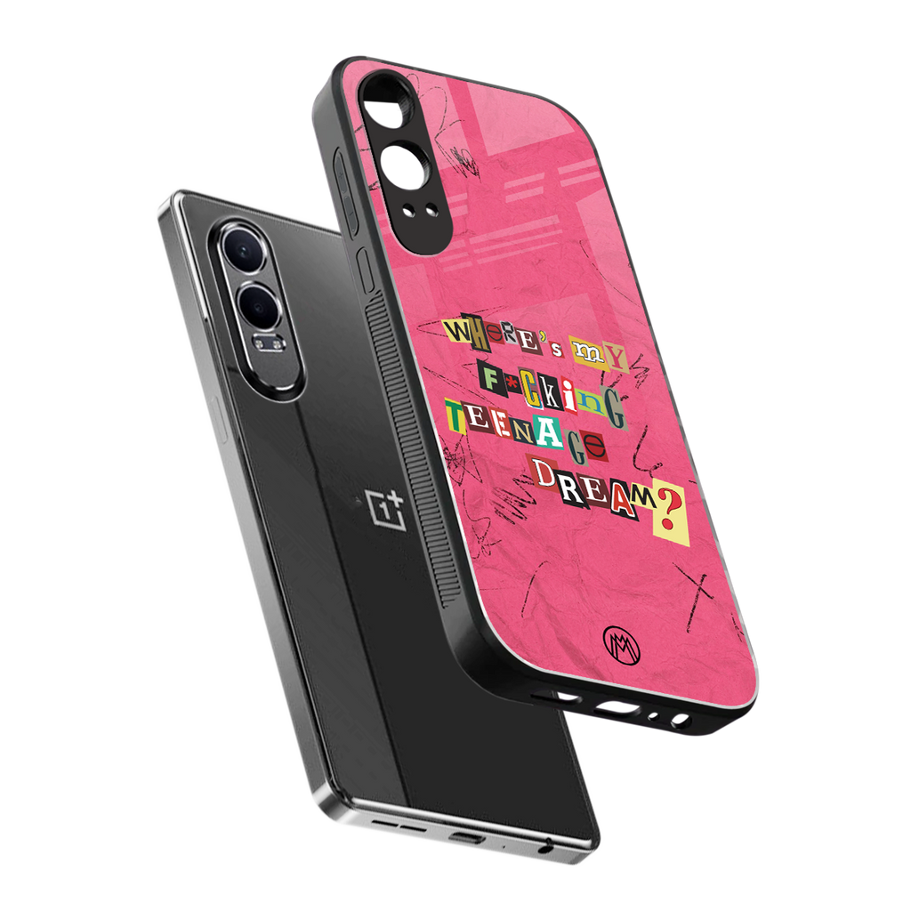 teenage dream back phone cover | glass case for oneplus nord ce 4 lite