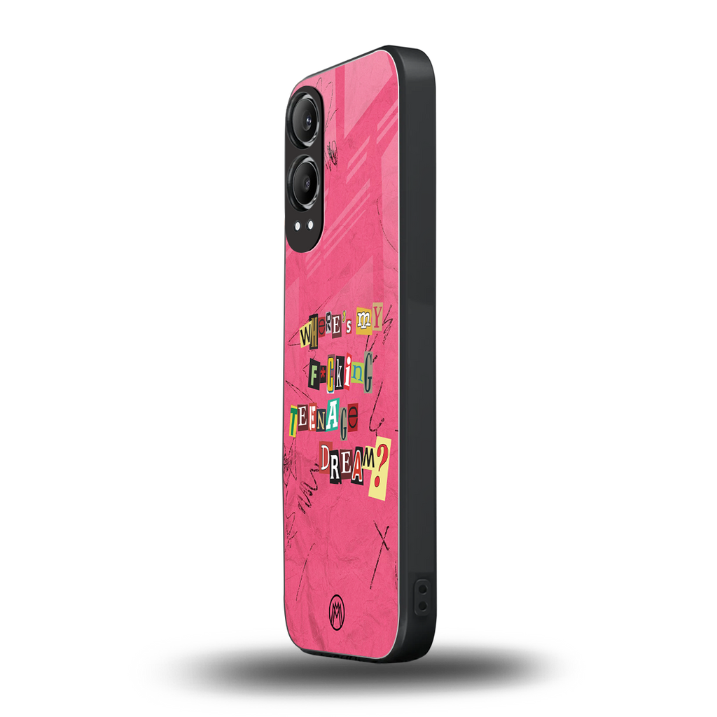 teenage dream back phone cover | glass case for oneplus nord ce 4 lite