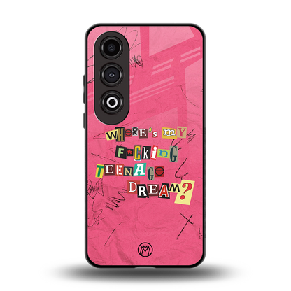 teenage dream back phone cover | glass case for oneplus nord ce 4