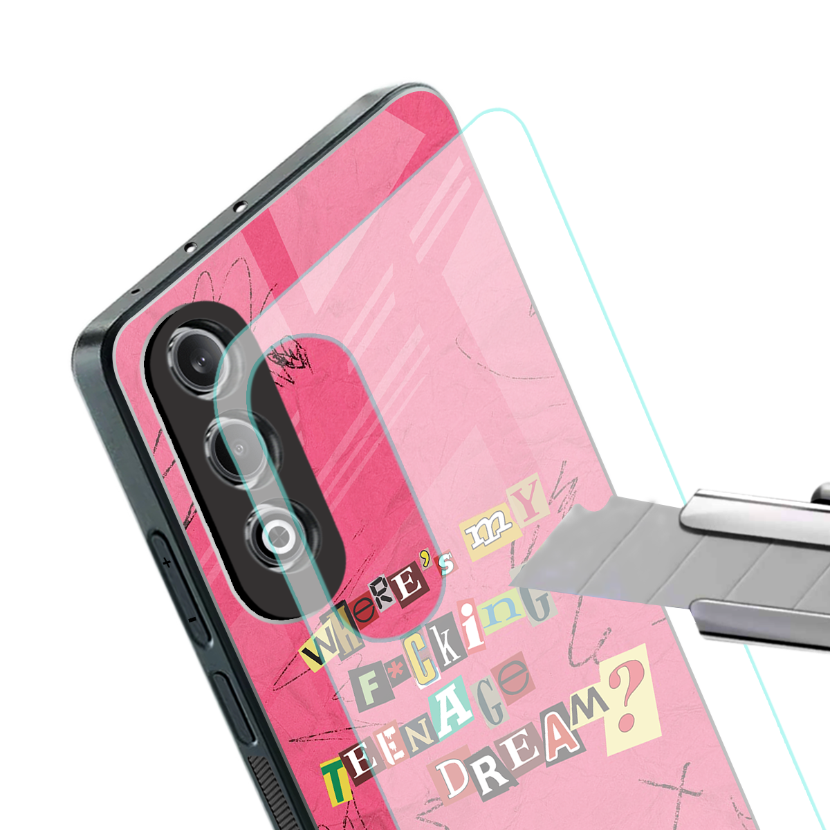 teenage dream back phone cover | glass case for oneplus nord ce 4