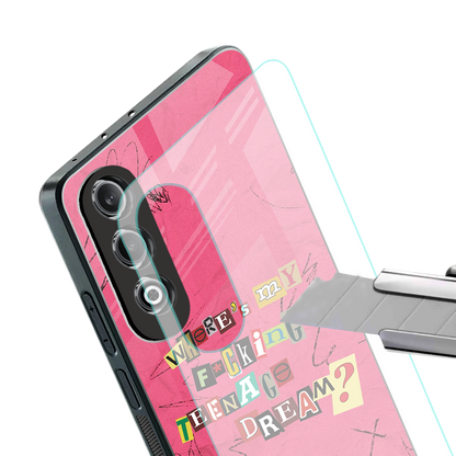 teenage dream back phone cover | glass case for oneplus nord ce 4
