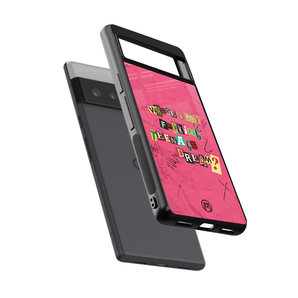 teenage dream back phone cover | glass case for google pixel 6 pro